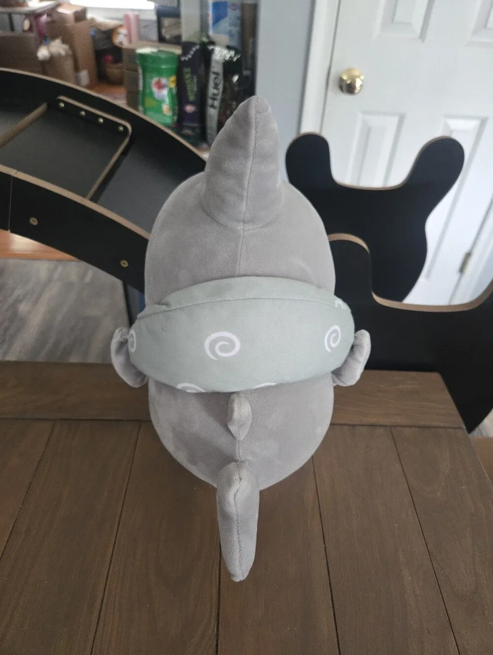 Odekake Kozame Outing Shark Mashumocchi BIG Plush Bandai Banpresto